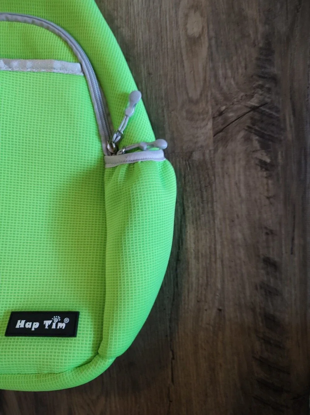 Hap Tim Neon Green Sling Crossbody Bag